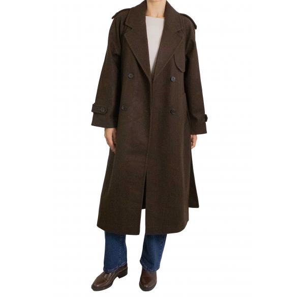 Cappotto doppiopetto con cinta  Only 